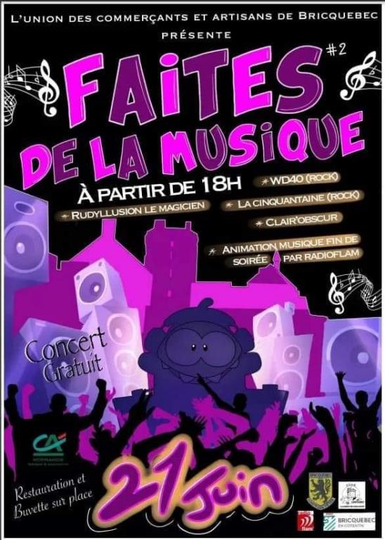 fête de la musique à Bricquebec